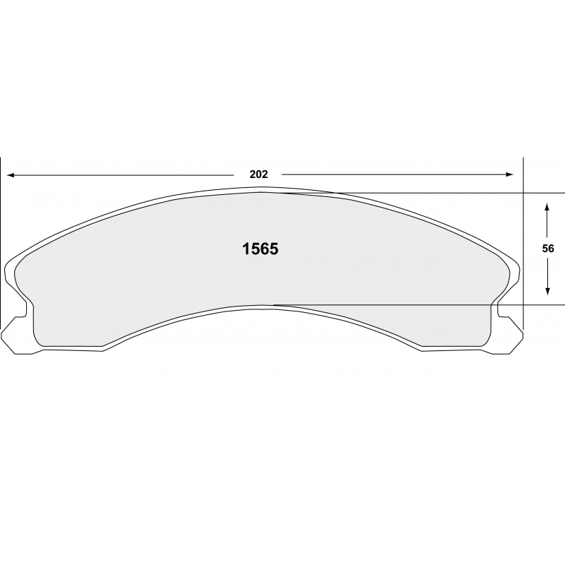 Street brake pads - Chevrolet / GMC / Nissan
brake pad